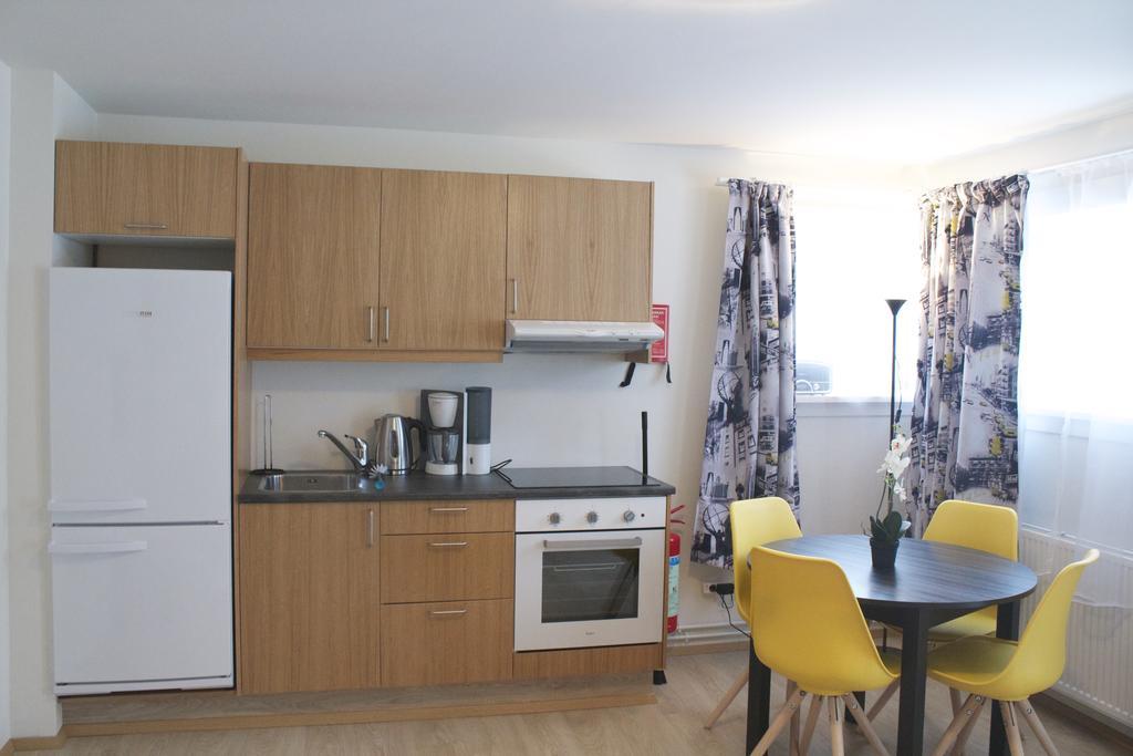 Kerno Apartments Reykjavík Oda fotoğraf